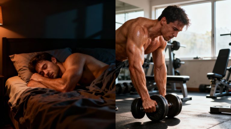 ¿Cuánto Tiempo Dormir para Aumentar la Masa Muscular? importancia del sueño para ganar musculo