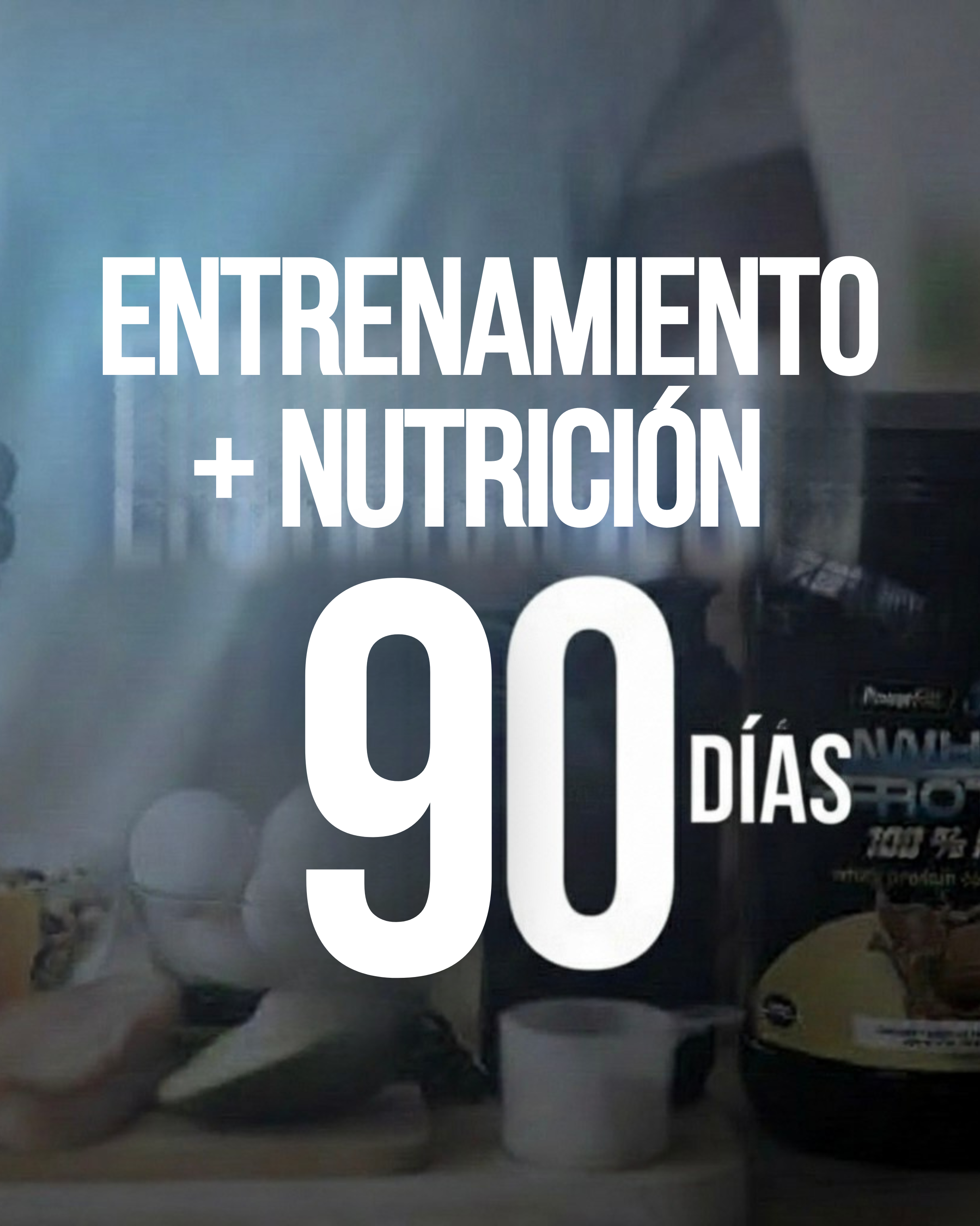Asesoría Personalizada ENTRENAMIENTO + NUTRICIÓN TRIMESTRAL