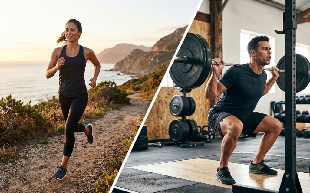 primero cardio o fuerza
